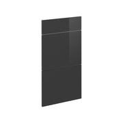 Vicco Frontale cucina Antracite lucido 39.6 x 70.4 cm frontale del mobile per mobile base con cassetti