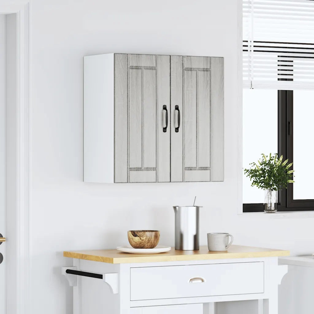 Pensile da Cucina Lucca Grigio Sonoma in Legno Multistrato 853823