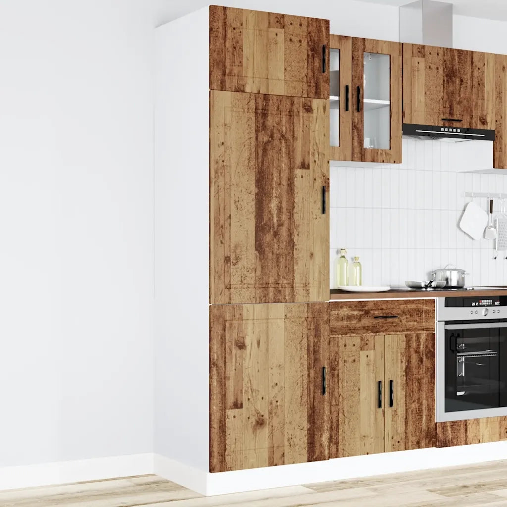 Armadio da Cucina Porto Legno Antico in Legno Multistrato
