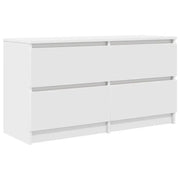 Mobile TV | Armadietto TV | Mobile Porta TV Bianco 100x35x54 cm in Legno Multistrato