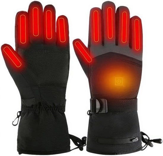 Manopole riscaldanti con batteria ricaricabile e schermo touchscreen - Unisex - Nero e grigio - Regolazione di temperatura fino a 275°C