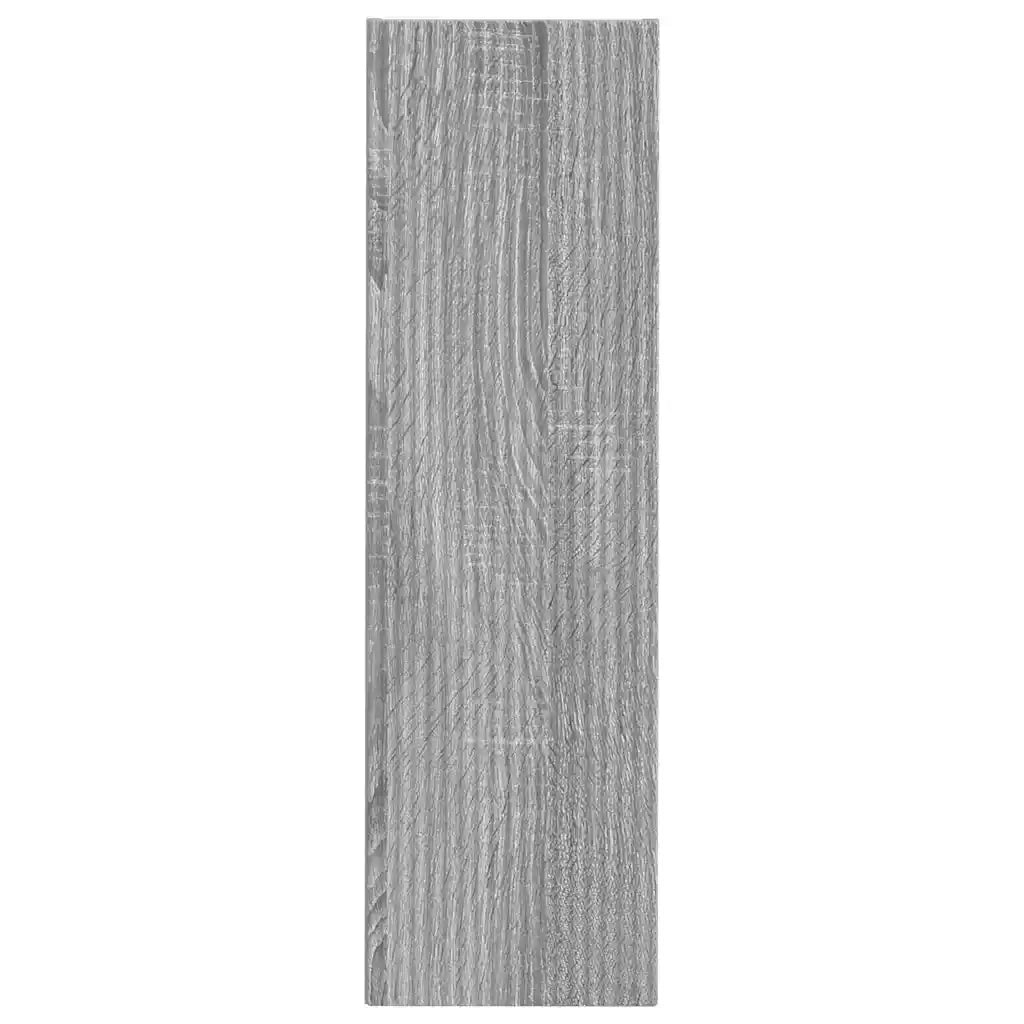 Mobile TV da parete 2 pz-Set di 2 Mobile TV a Muro-Credenza TV Grigio Sonoma 30 x 31 x 100 cm