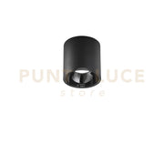 PLAFONIERA A LED NERA TONDA 20W 3000LM CCT  3000-4000k 11,4X11,7CM