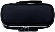 Etui da viaggio portatile, cassaforte chiusura automatica, valigetta sicura, contenitore di grande capacità, chiusura a sicurezza, mini cassaforte da viaggio, per scuola, Nero, Roller Case