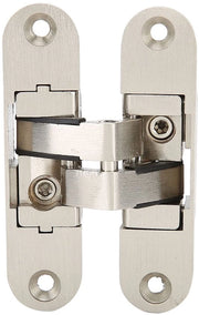 Scharnier Verstelbaar 3D - Verborgen Scharnier - Vouwdeuren - 23 mm x 95 mm - Bevestigamento Senza Fili - Progettazione Stilistica della Porta - Scharniere Porta Flessibili