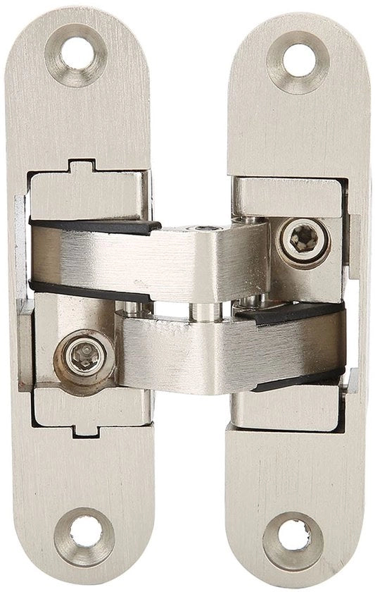 Scharnier Verstelbaar 3D - Verborgen Scharnier - Vouwdeuren - 23 mm x 95 mm - Bevestigamento Senza Fili - Progettazione Stilistica della Porta - Scharniere Porta Flessibili