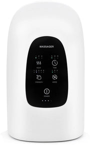 Massaggiatore elettrico con riscaldamento per pressione per alleviare la fatica attraverso i punti di pressione acupresso nella mano - Bianco