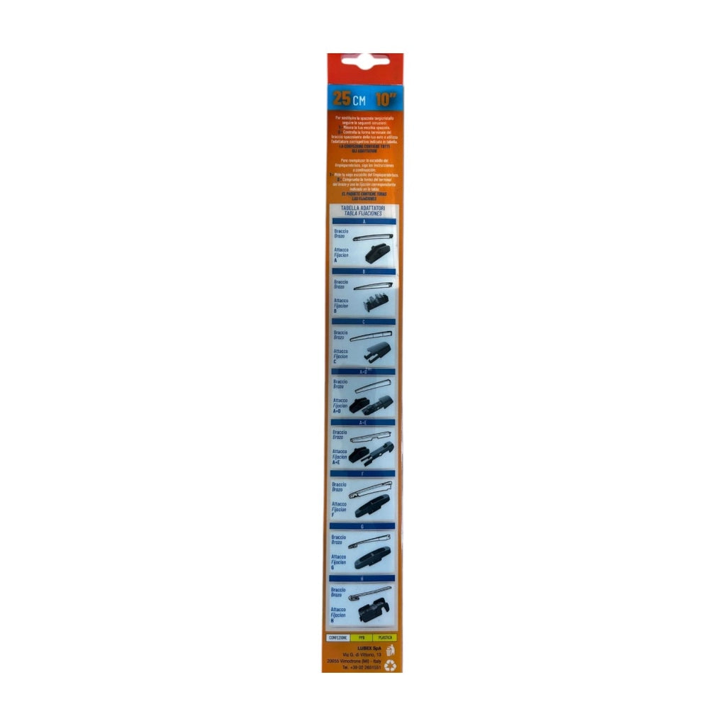 SPAZZOLA TERGICRISTALLO UNIVERSALE POSTERIORE 25CM 10"