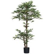 Pianta Artificiale Decorativa Verde ¨C zephmum ¨C con vaso 150 cm