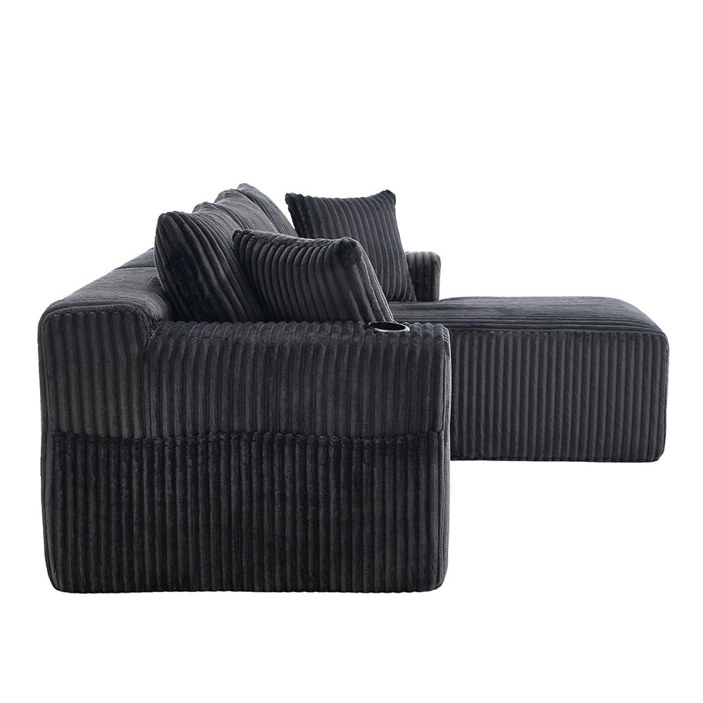 Divano letto moderno 2 posti - Xylo - Con USB, regolabile, gambe in metallo, trasforma in letto