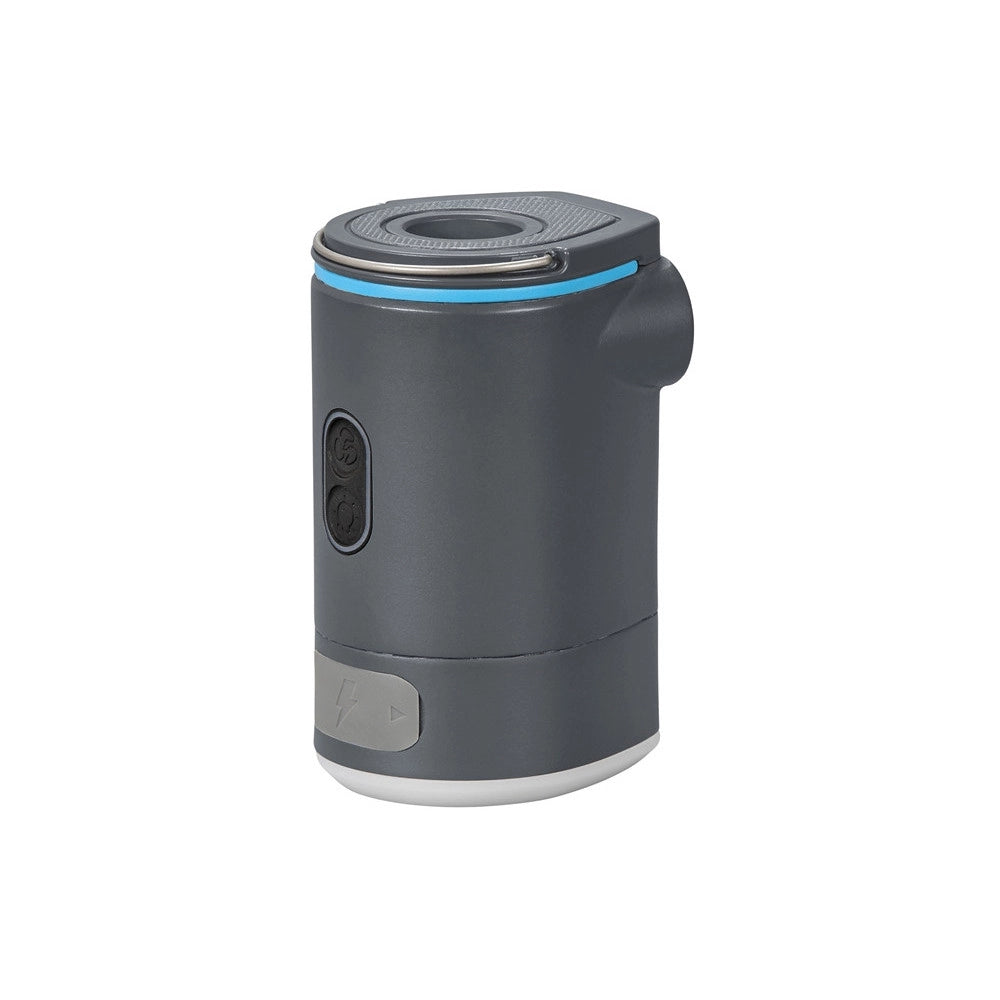 Trade Shop - Pompa Ad Aria Gonfiaggio Powertouch Pocket A Batteria Ricaricabile 200l/min Luce Led 62322 -