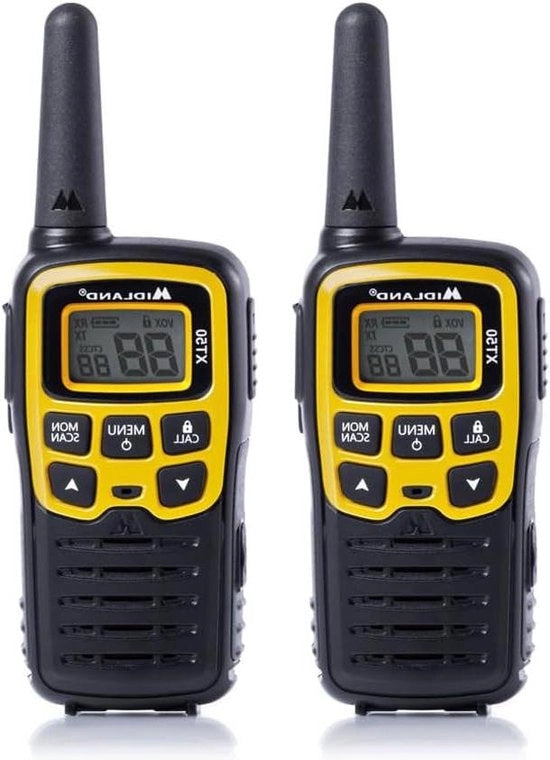 Set di Radio a Mano per Avventura XT50 - Radio a Mano Esterna Potente - Display LCD - Caricatore Micro-USB