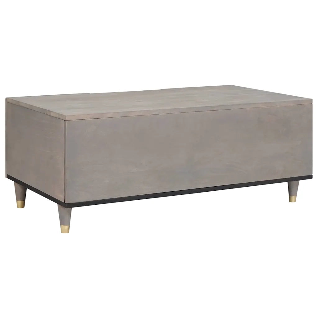vidaXL Tavolino da salotto Grigio 100 x 54 x 40 cm
