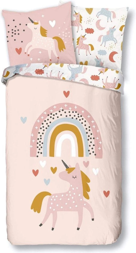 Coperta per lettino in cotone con chiusura a righello, 135 cm x 200 cm