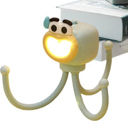Sostegno per telefono con luce LED lampada da tavolo con gambe regolabili per camere da letto per la casa decorazione per compleanni e regali di Natale.