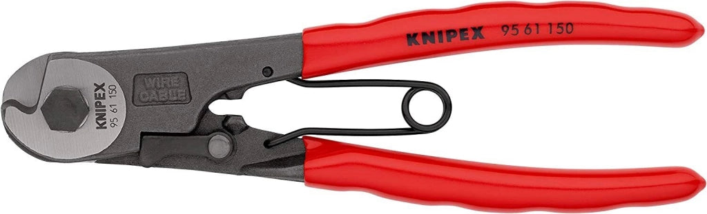 Knipex 95 61 150 pinza crimpatrice Nero, Rosso, Argento