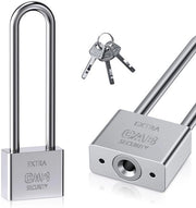 Serratura per cancelli e porte - 40mm di lunghezza - Beugel robusto - Alta sicurezza - 3 chiavi - Duratura garantita - Adatto per cancelli e porte