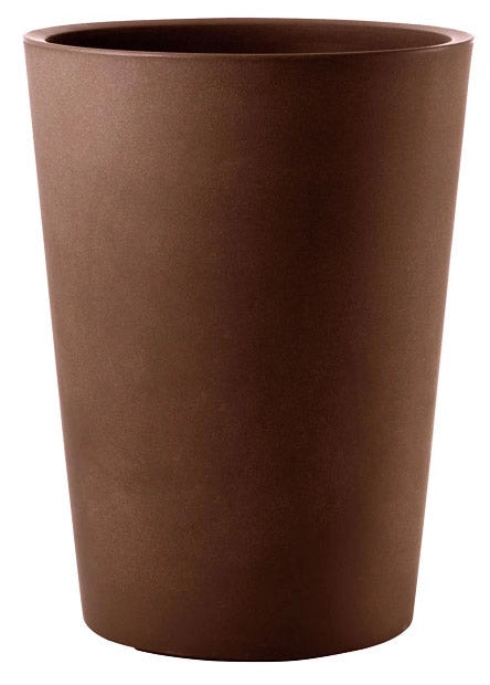 Vaso Ø39x50 cm in Polietilene Zamora 50 Bronzo