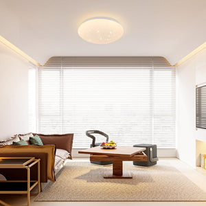 ZMH Lampada da soffitto LED design cielo stellato 12W 25 cm per camera letto