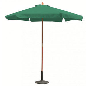 Ombrellone da Giardino Ø3 m Palo Ø48 mm Fantasy in Legno Verde