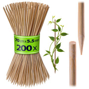 KADAX Bambusowe tyczki do roślin 50szt naturalne 7
