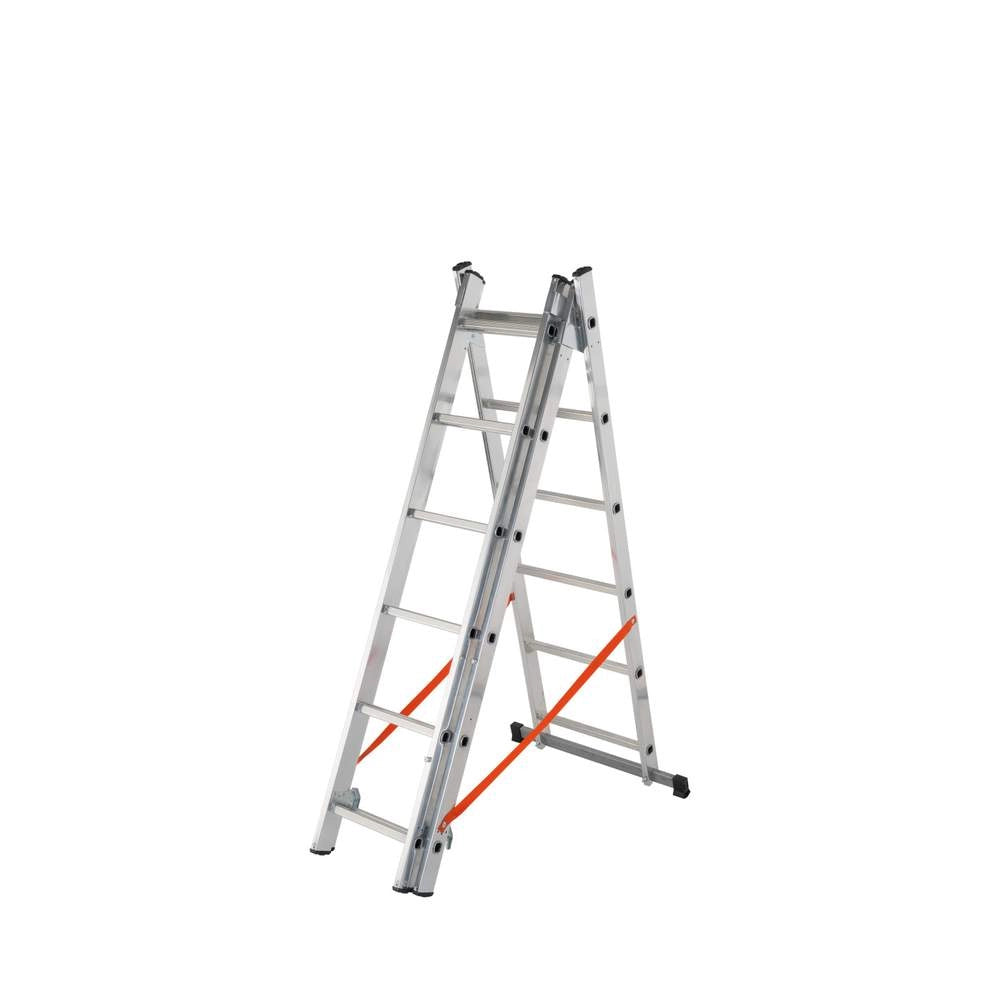 Scala Trasformabile Tripla Leggera in Alluminio Gierre Formato: 3x10