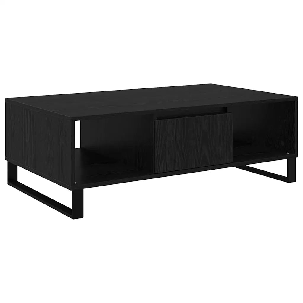 Tavolino da salotto Rovere Nero 104 x 60 x 35 cm 882594