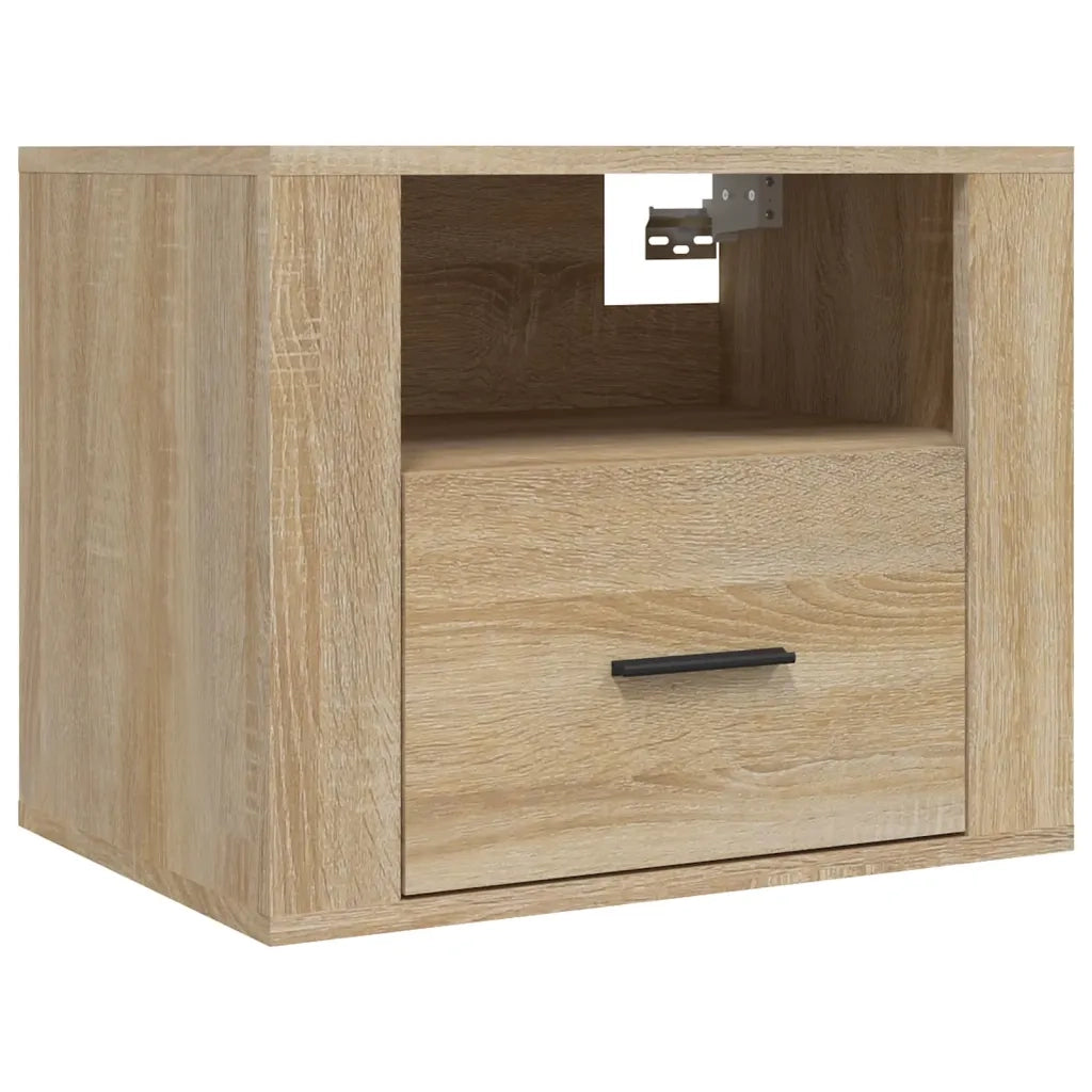 Comodini a Muro 2 pz Rovere Sonoma 50x36x40 cm cod mxl 30049