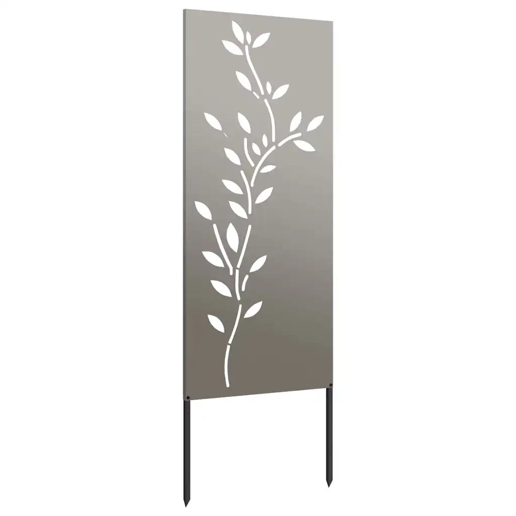 Schermo per privacy in giardino Floreale Ruggine 50 x 140 cm 876328