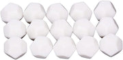Set di Dadi a Due Facce 30PEZzi - Dadi a Due Facce Vuoti - Gioco Educativo - Impermeabile - Scrittura DIY - Plastica Duratura - Dadi a Due Facce da Gioco 

Modello: 
30PEZZI 
Materiali: 
- Plastica Duratura