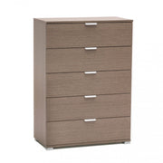 MOBILETTO 5 CASSETTI ROVERE GRIGIO