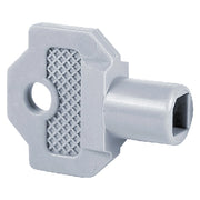 CHIAVE PER TAVELLINO in PVC - quadro 7 mm- 50 pezzi  - IBFM
