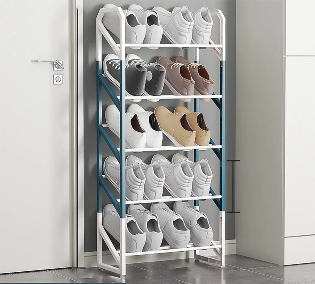 scarpiera Scarpiera Piccoli Mini Organizzatori di Scarpe, Scaffale per Scarpe Sottile Scarpiera Leggera Organizzatore di Stand per Scarpe per Ingresso Robusto e Stretto dell'armadio, Corridoio e