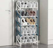 scarpiera Scarpiera Piccoli Mini Organizzatori di Scarpe, Scaffale per Scarpe Sottile Scarpiera Leggera Organizzatore di Stand per Scarpe per Ingresso Robusto e Stretto dell'armadio, Corridoio e
