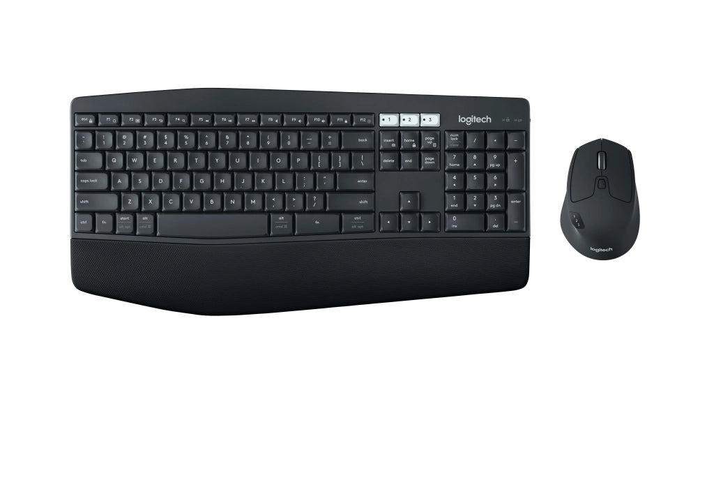 Logitech mk850 performance tastiera mouse incluso universale rf senza fili + bluetooth qwerty inglese us nero - 920-008226