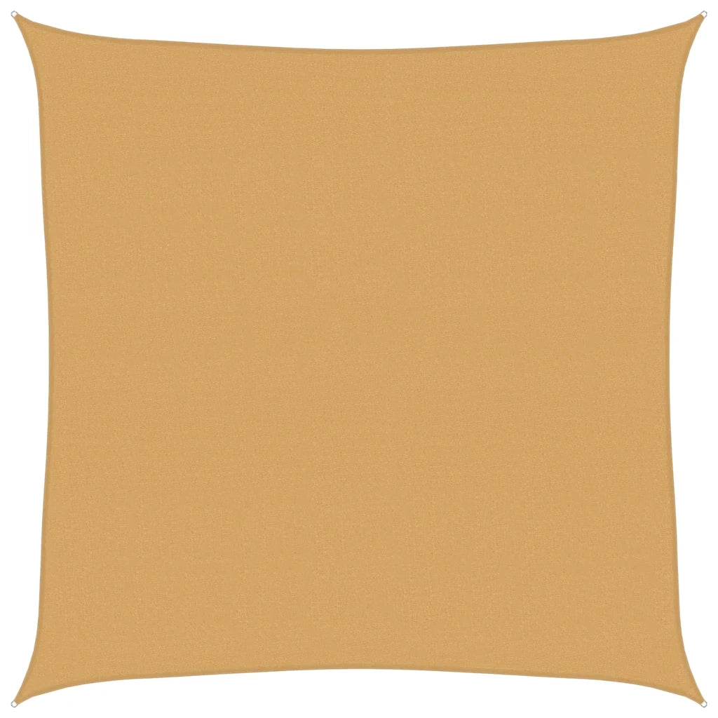Vela Parasole 160 g/m² Quadrata Sabbia 5x5 m in HDPE 4002025