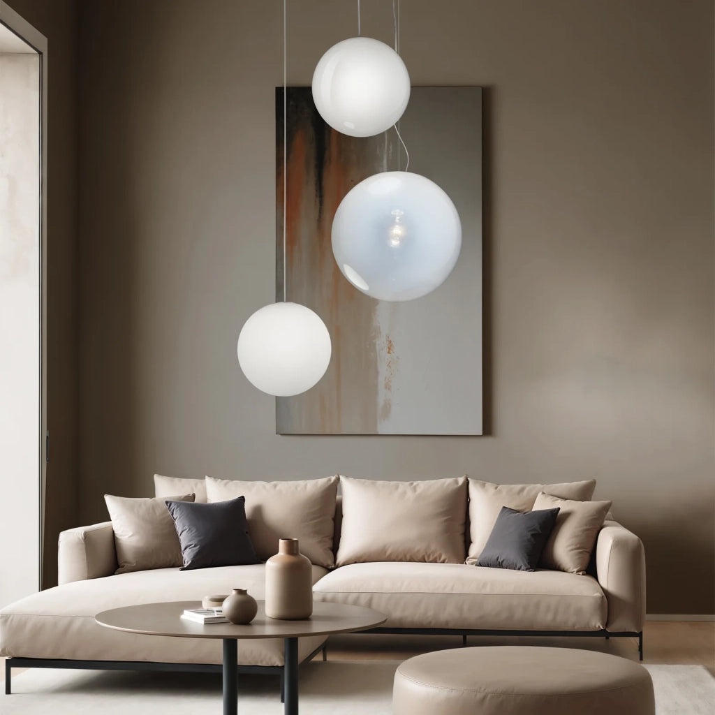 Lampada A Sospensione MAPA G9 Alluminio Dimmerabile Altezza Regolabile Ideal Lux
