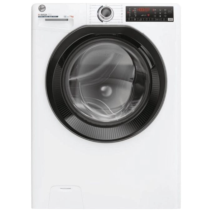 Hoover H-WASH 350 Lavatrice Slim 7kg, Classe A-10%, 1300 giri, Bianco, H3WPS4376TAMB6-S