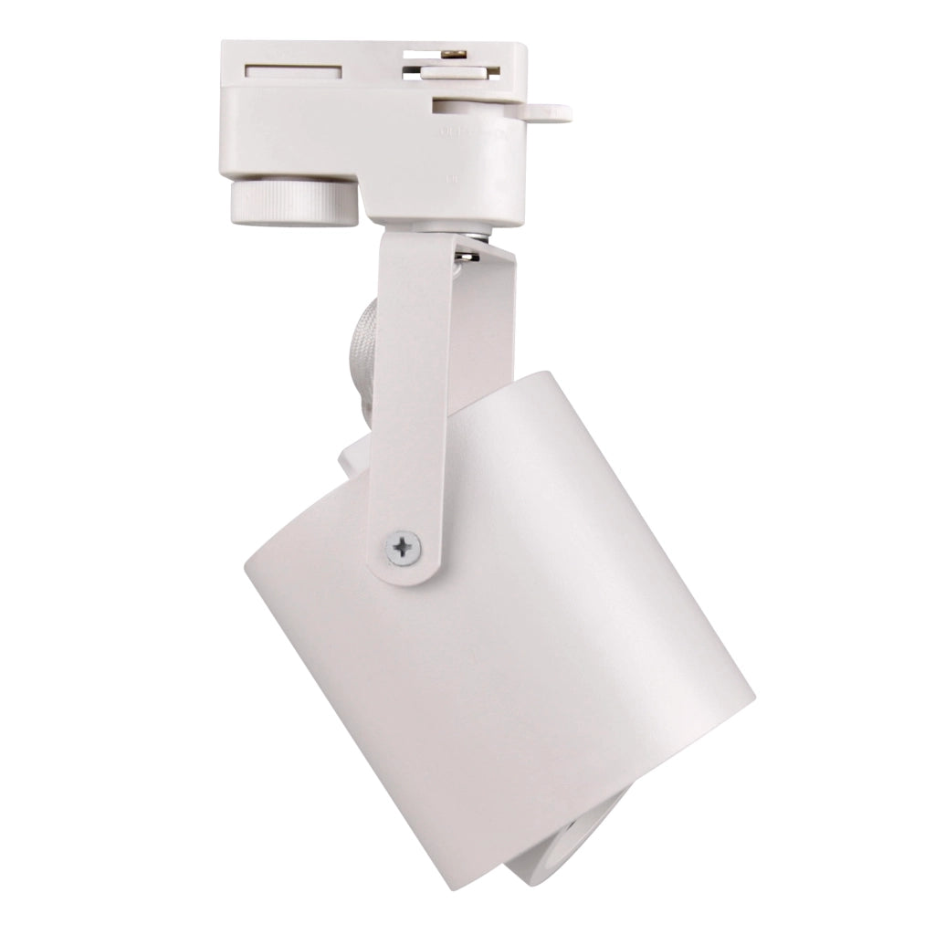 Faretto su binario Polux Minor bianco GU10 10W orientabile