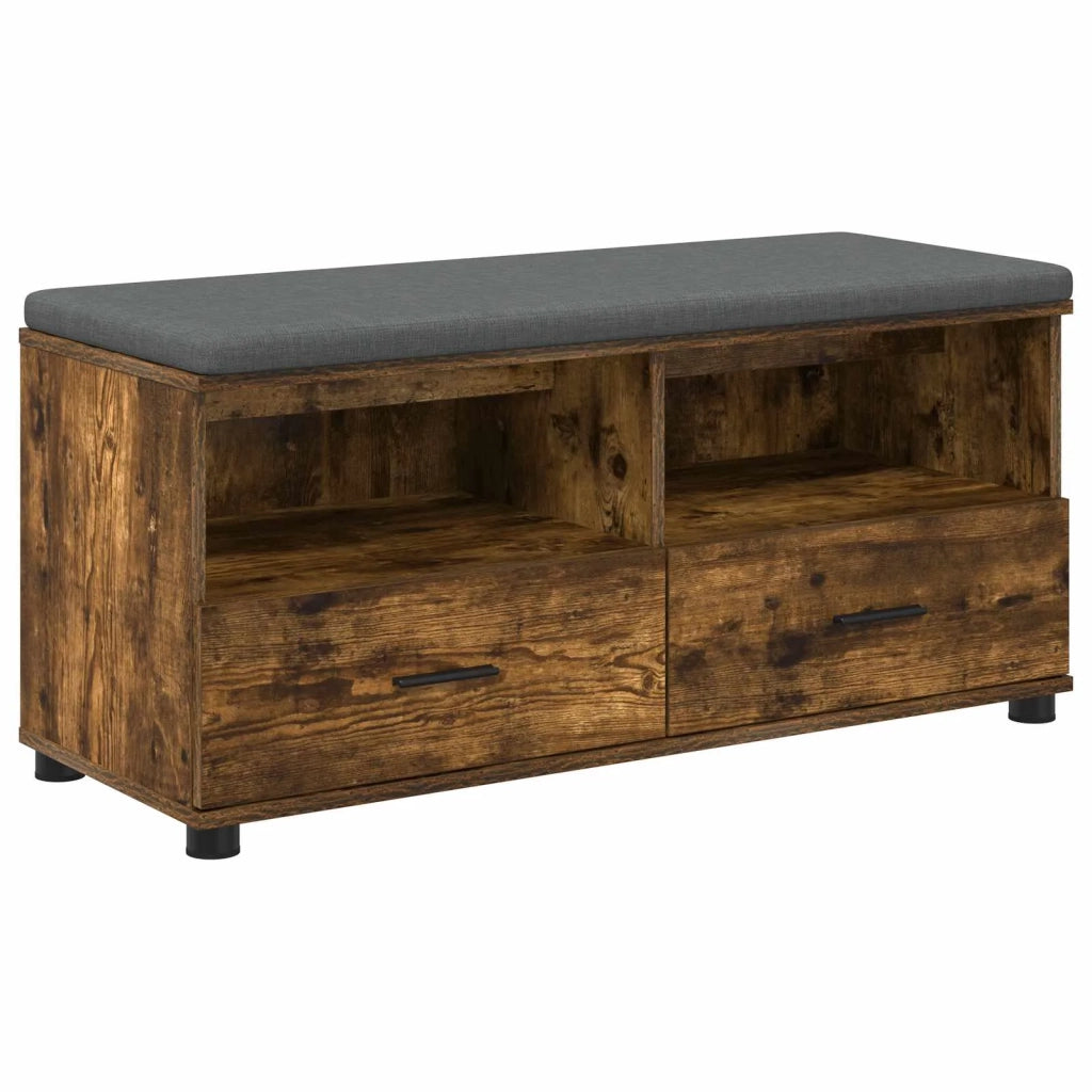 Panca per ingresso Quercia Affumicata 100 x 38 x 46 cm 891468
