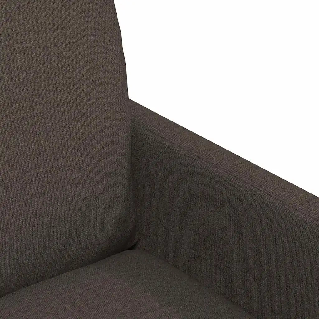 Sedie da pranzo 2 pcs Grigio scuro 57 x 67 x 98 cm Tela