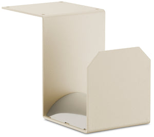 Portatubo Quadrato per Fontane da Giardino in Ferro Antiruggine Belfer 42/PGQ Avorio