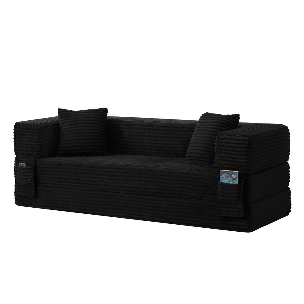 Divano letto in tessuto ¨C Minimal ¨C design quadrato moderno