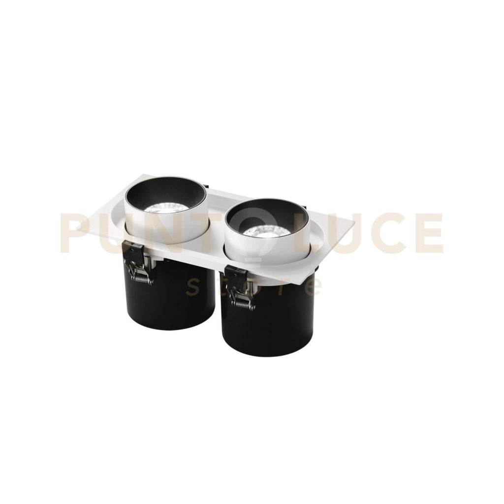 INCASSO LED OUTSIDER BIANCO 60W 6200LM 3000K 24,4X13X10,5CM 2 LUCI