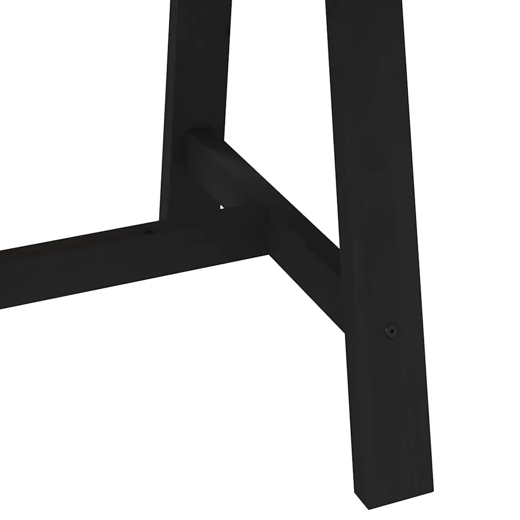 vidaXL Tavolo Pranzo NOAIN Gambe a Forma A 160x90x75 cm Legno Massello