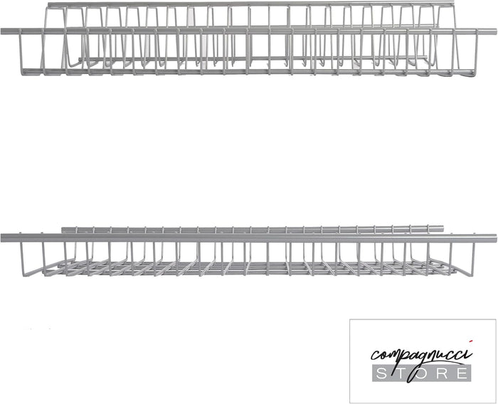 Coppia Griglie Scolapiatti E Scolabicchieri Per Mobile Da 900 Mm 