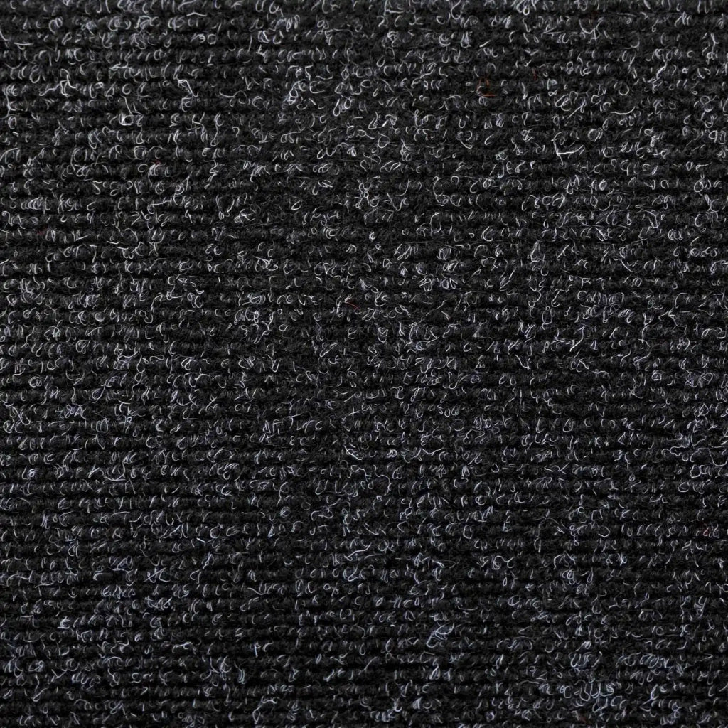 Tappetini per scale autoadesivi 15 pcs Nero 80 x 24,5 x 3,5 cm 42038666