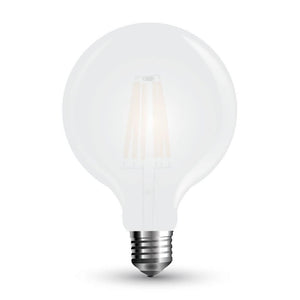 Lampadina led a Bulbo 7W con Filamento E27 G95 Copertina di gelo 6400K