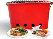 Barbecue a Tavola con Carbone di Legno - Barbecue a Tavola con Carbone di Legno - Barbecue a Tavola - Barbecue al Chiuso - Barbecue a Tavola Portatile