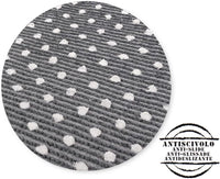 Tappeto Bagno Puro Cotone Morbido 3D Camera Sendiletto Elegante Lavabile Antracite 55x120 cm